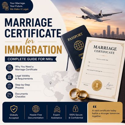 Marriage Certificate for Immigration