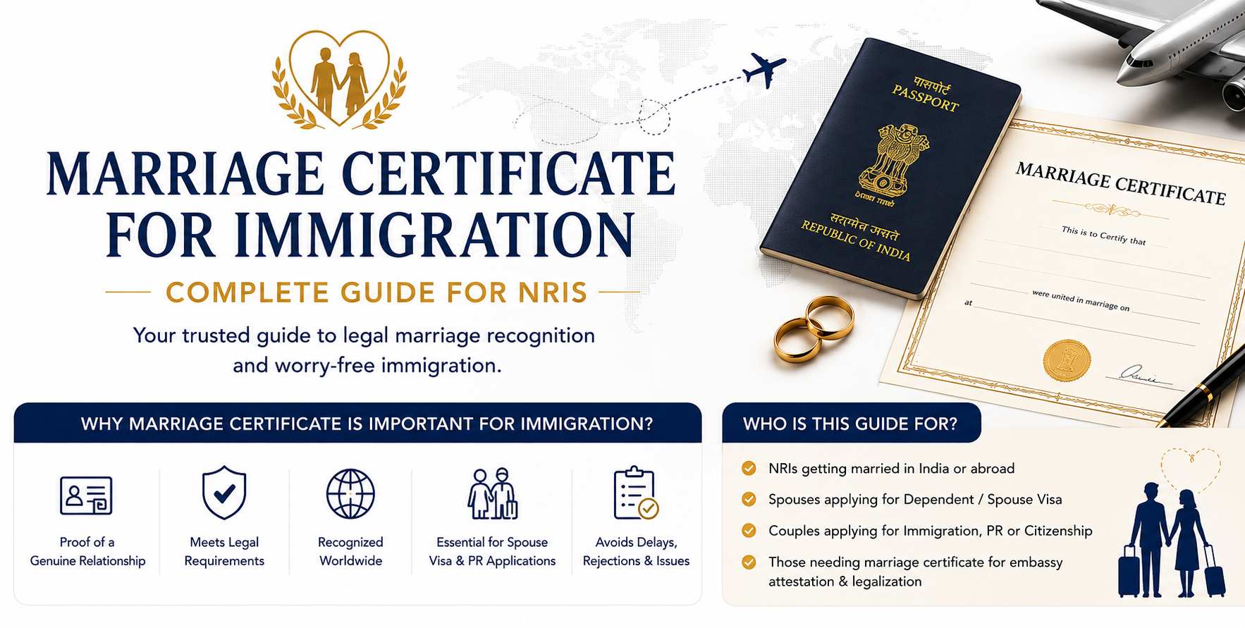 Marriage Certificate for Immigration Complete Guide for NRIs (2026)