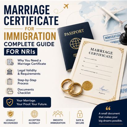 Marriage Certificate for Immigration